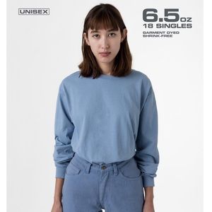 Los Angeles Long Sleeve Garment Dye Crew